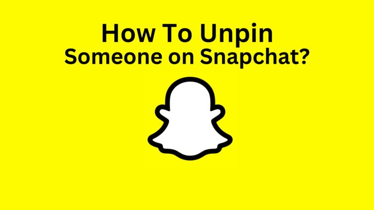 Unpin Someone on SnapChat