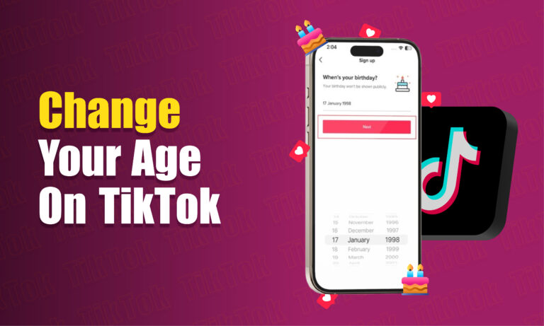 How To Change Your Age On TikTok