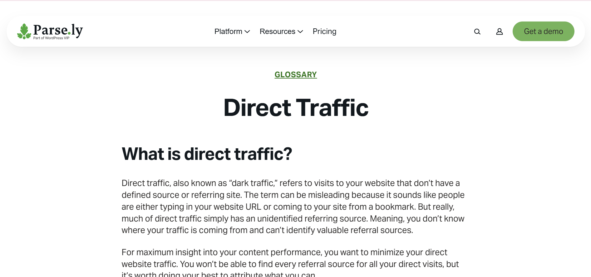 Direct Traffic