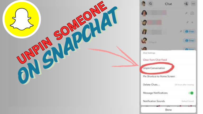 Unpin Someone On Snapchat