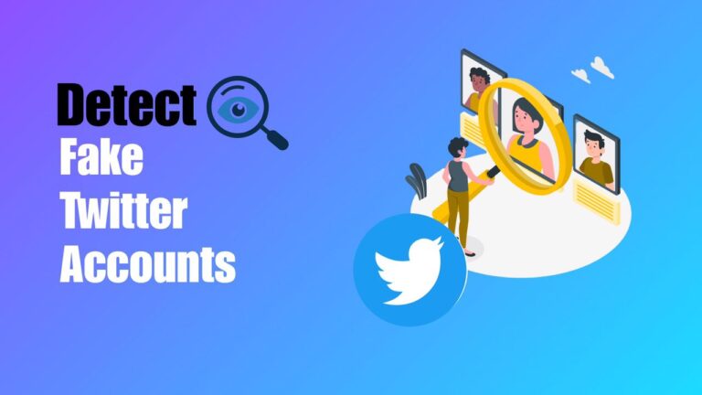 How To Detect Fake Twitter Accounts