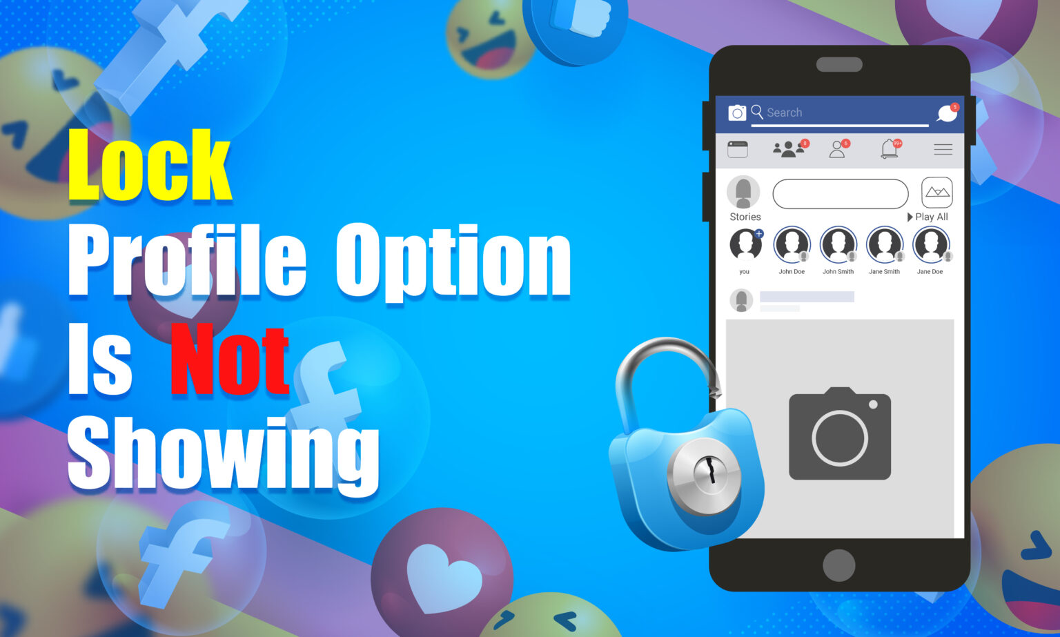 How to lock facebook profile