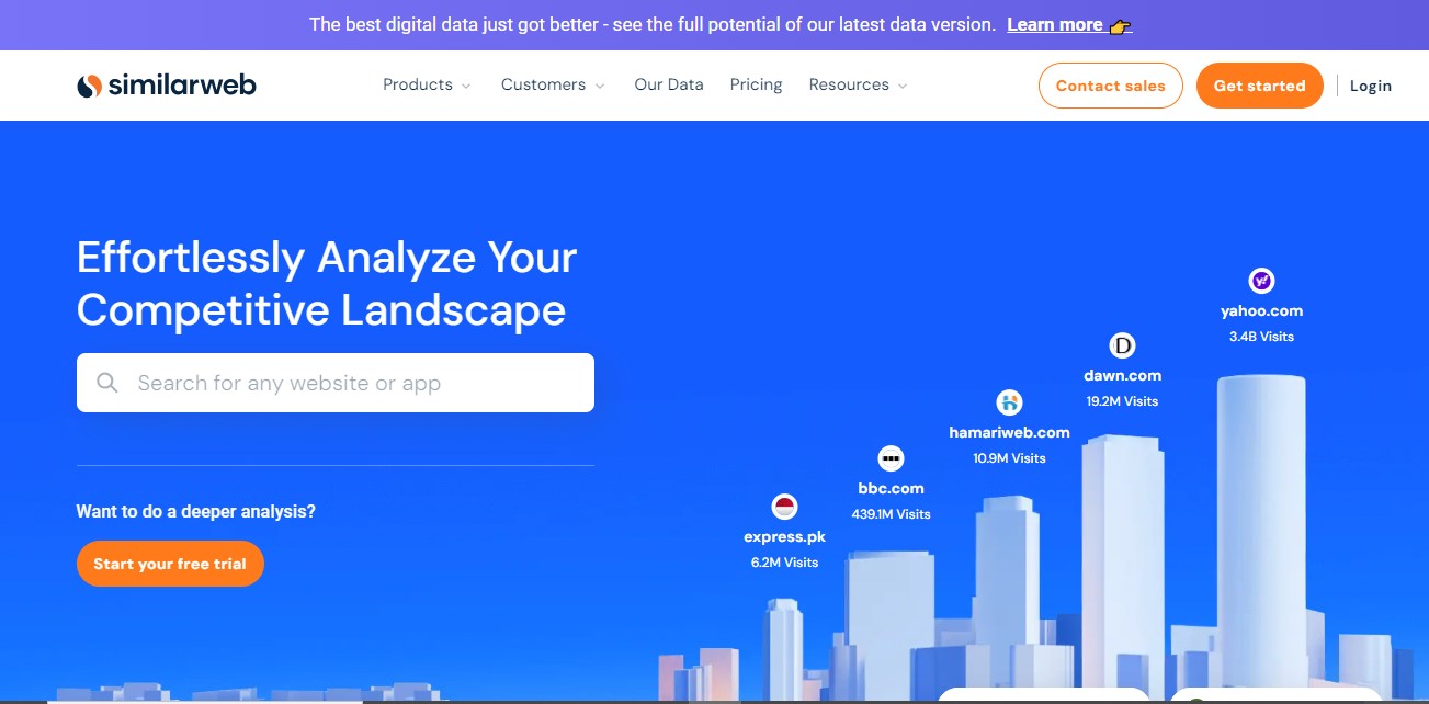similarweb home