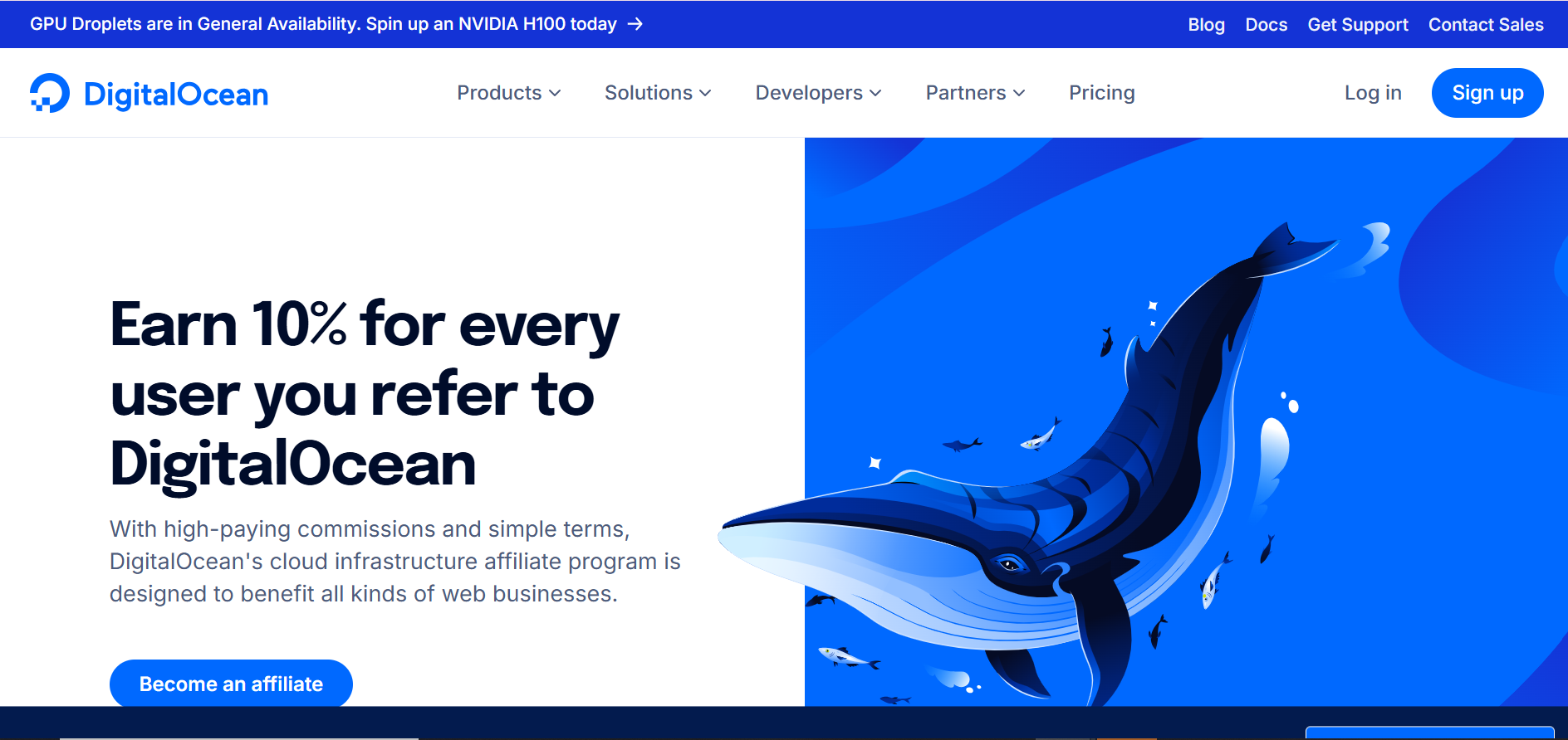 DigitalOcean Affiliate Program