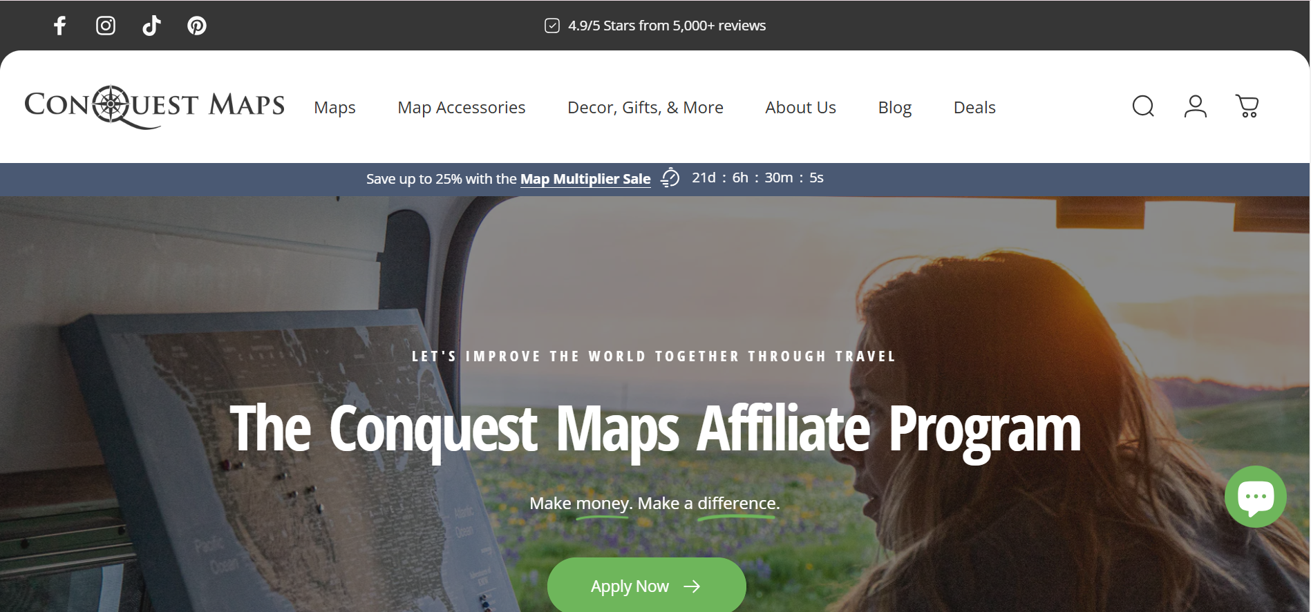 Conquest Maps Affiliate Program