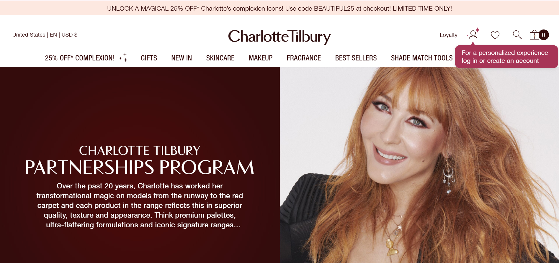 Charlotte Tilbury Affiliate Program