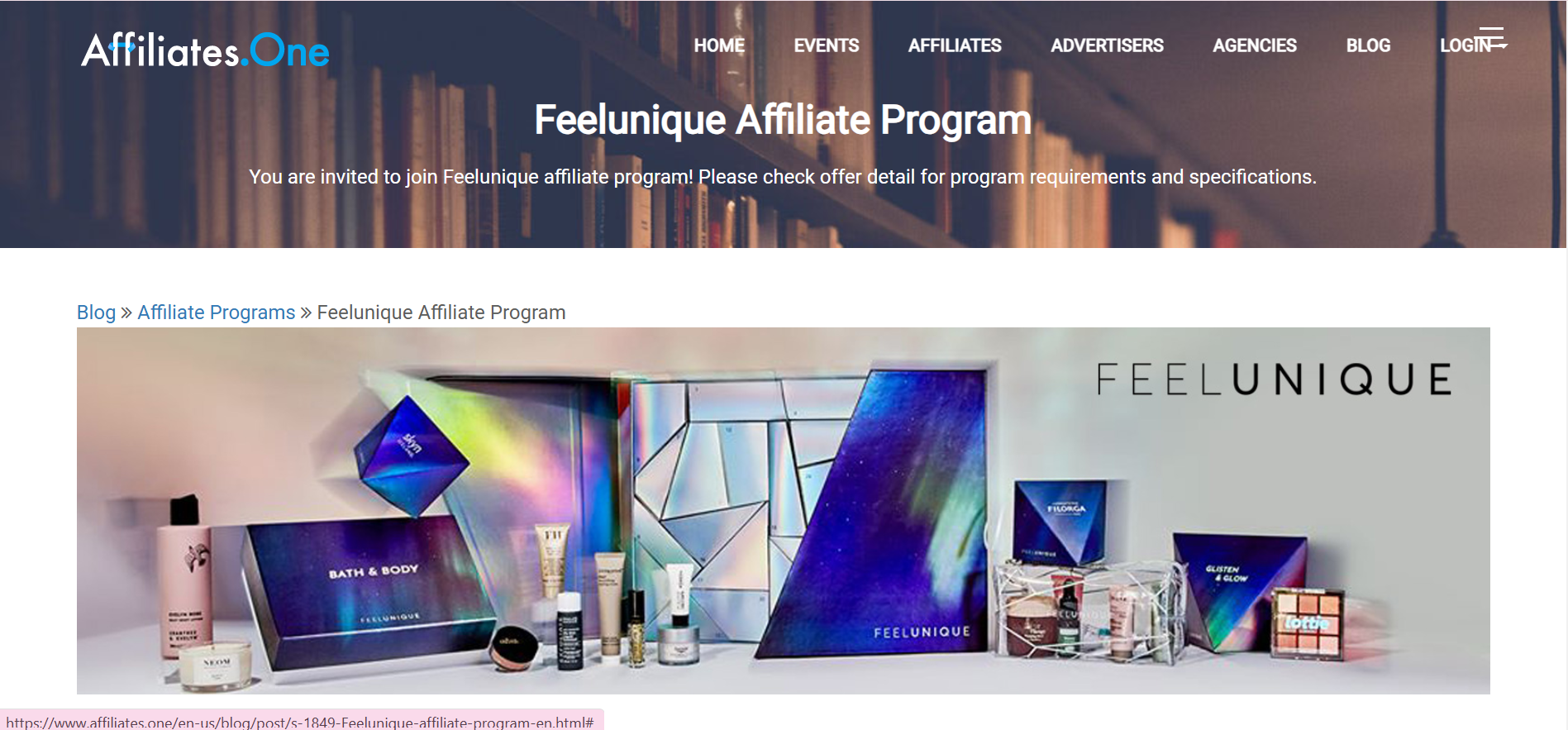 Feelunique Affiliate Program