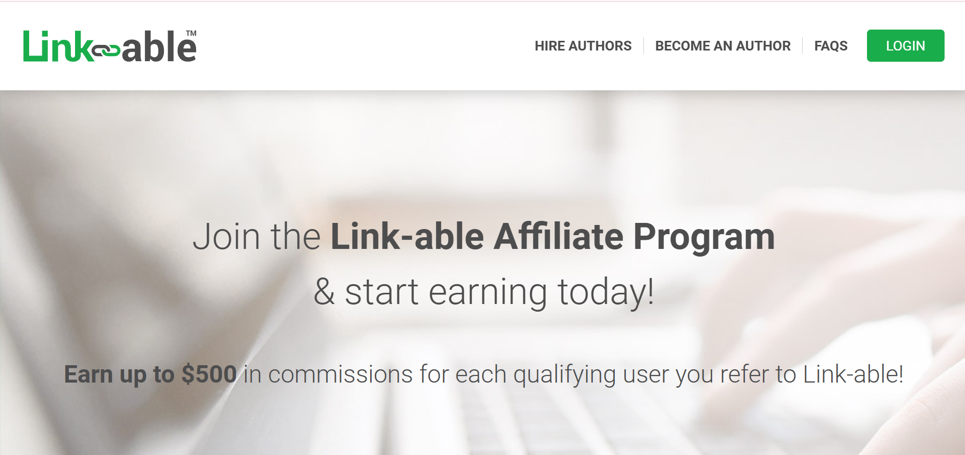 Link-Able Affiliate Program