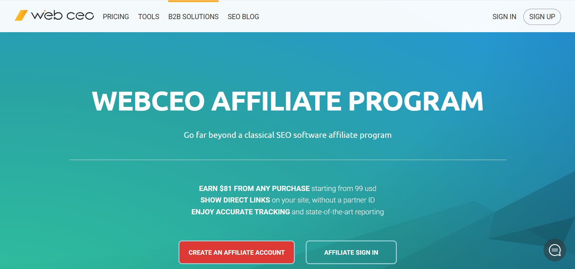 WebCeo Affiliate Program