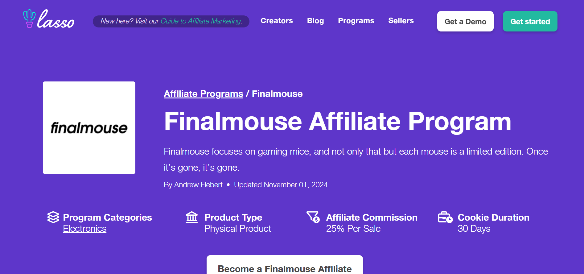 Final Mouse Affiliate Program