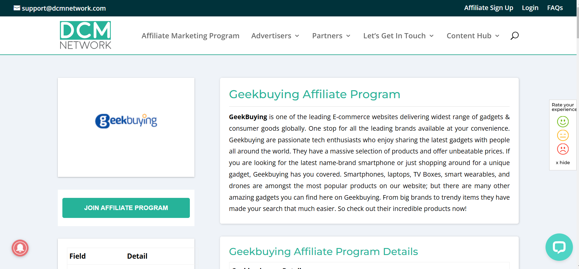 Geekbuying Affiliate Program