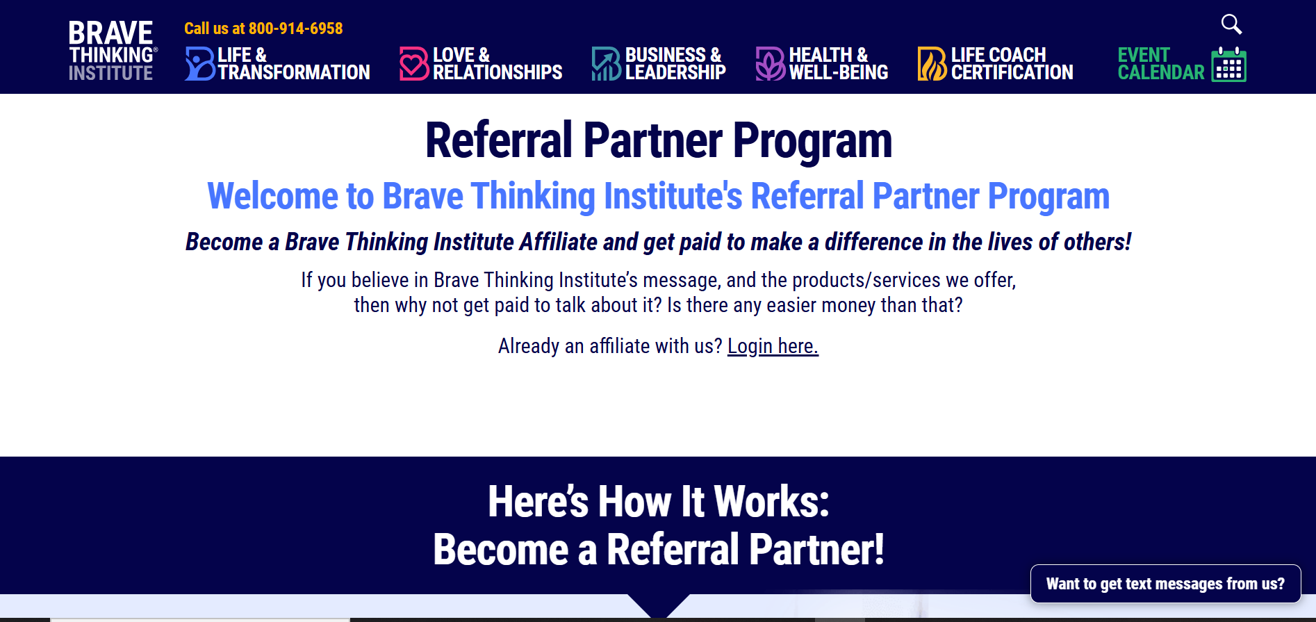 Brave Thinkingaffiliate Program