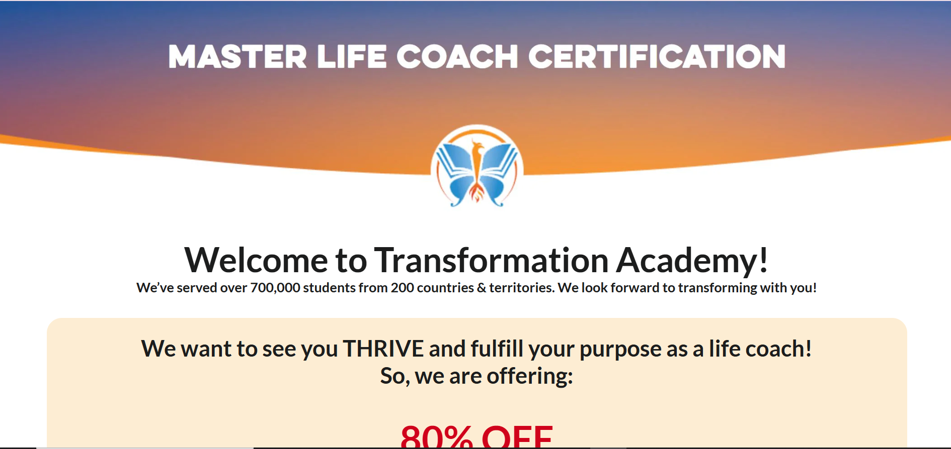 Transformation Academy Affiliate Program