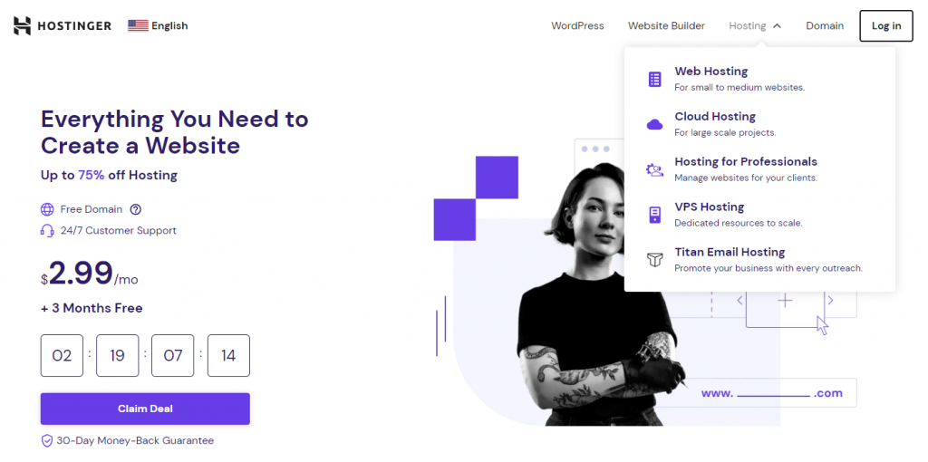 Hostinger Affiliate Program - Web hosting affiliate with high commissions.