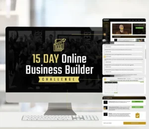  Legendary Marketer affiliate program homepage with training and commission details.