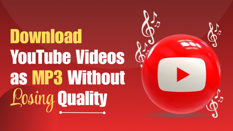 How to Download YouTube Videos as MP3 Without Losing Quality How to Download YouTube Videos as MP3 Without Losing Quality