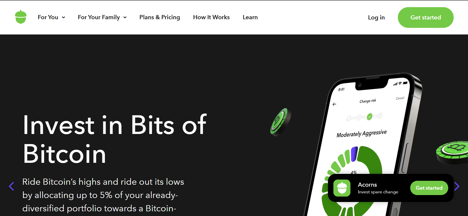 Acorns Trading plateform