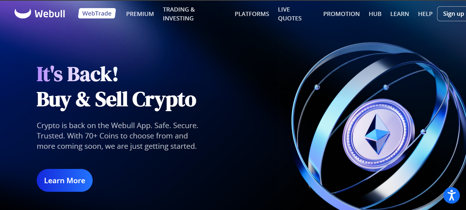 Webull Trading Plateform