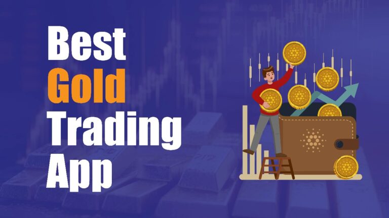 Conceptual illustration representing top gold trading apps offering advanced analytics, mobile trading, and secure investment tools.