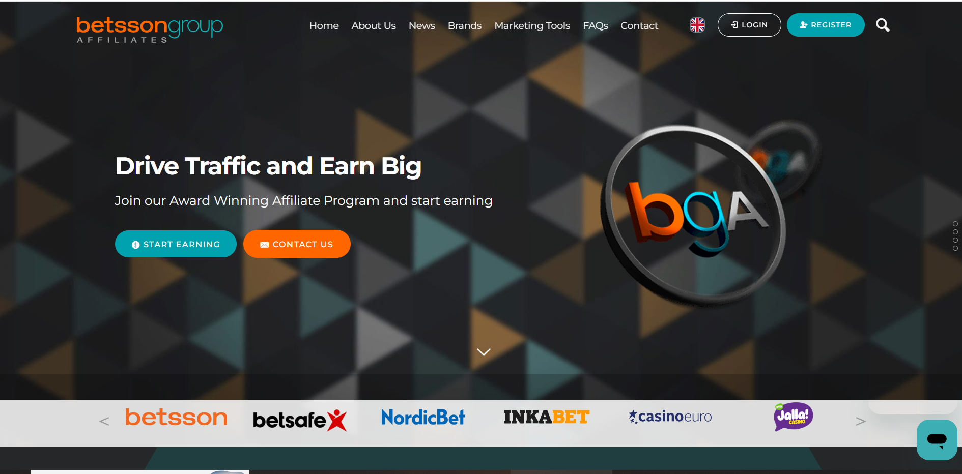Betsson Group Affiliates