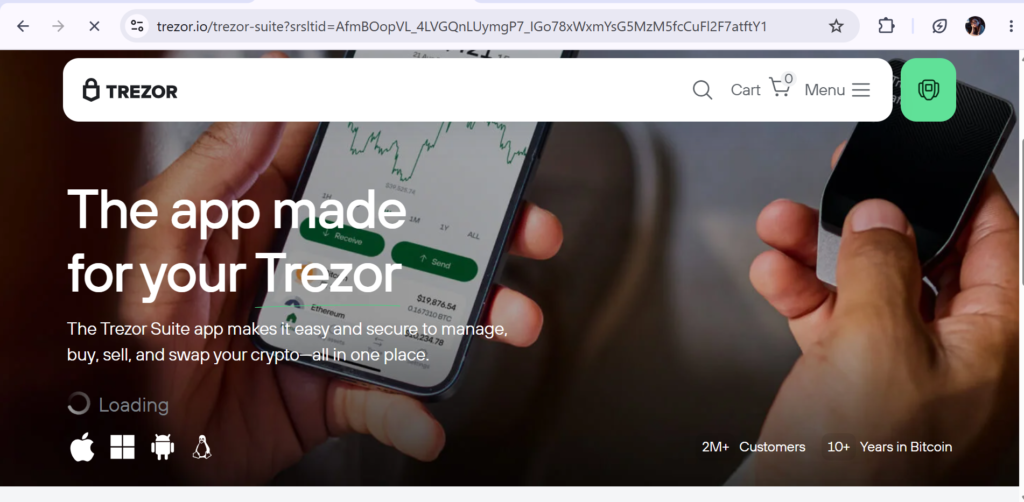 Trezor Suite