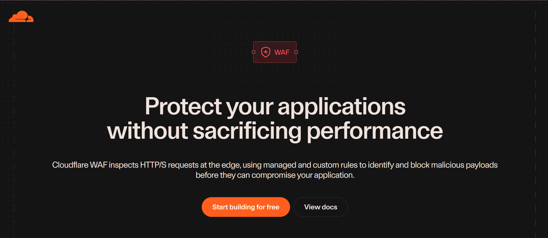Global cloud security platform illustrating protection against DDoS attacks, bot traffic filtering, and web application threat blocking.