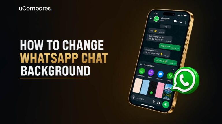 How to Change WhatsApp Chat Background | uCompares How to change WhatsApp chat background on a smartphone