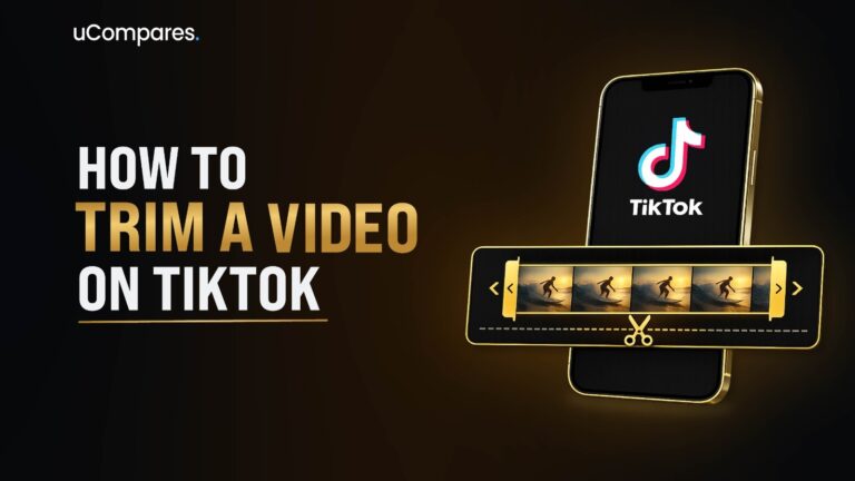 How to trim a video on tiktok